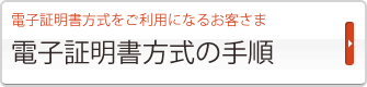 電子証明書方式の手順