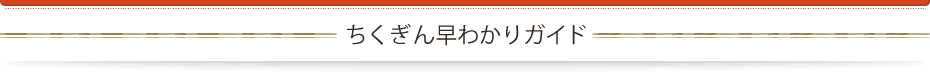 ちくぎん早わかりガイド