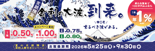 定期預金キャンペーン