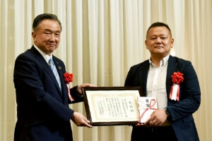 第14回大賞受賞の様子