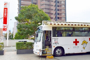 都心部道路美化キャンペーンに参加した時の様子